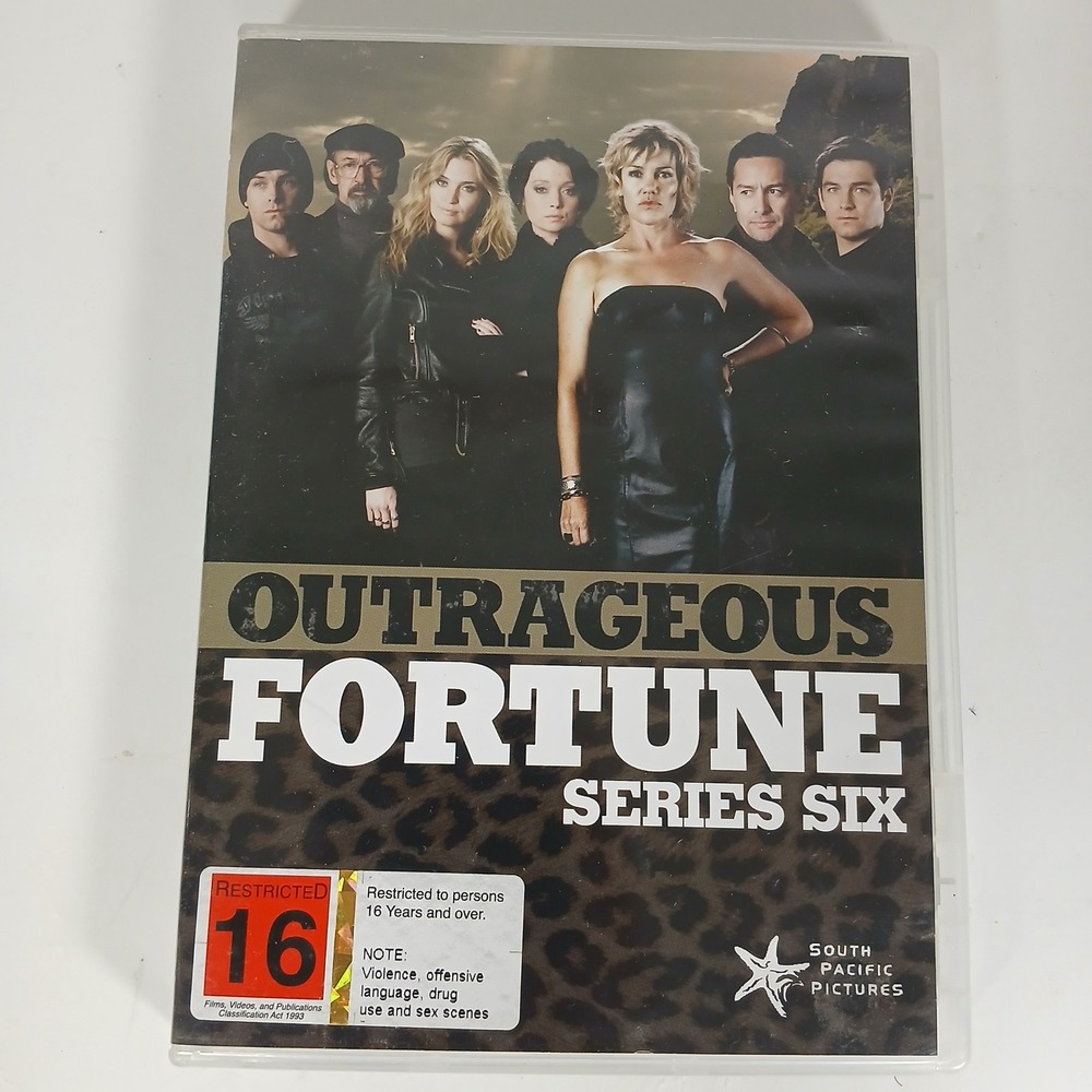 Outrageous Fortune Series Six DVD Set PAL Region 0 South Pacific Pictures